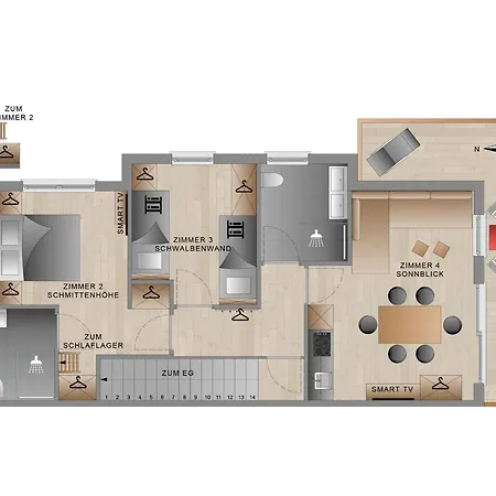 Bergbiberhaus B Apartman