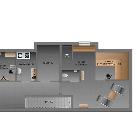 Apartman Bergbiberhaus B *